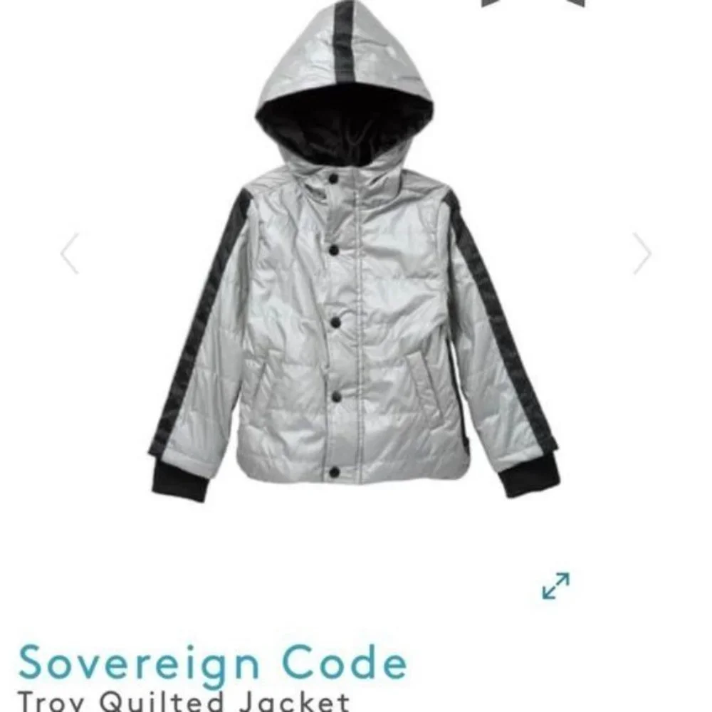 Sovereign Code Troy Quilted Jacket Size Boys‎ 6 New with Tags